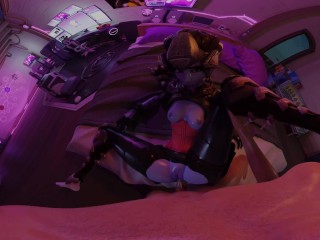 Overwatch: Widowmaker Noire [Anal] VR 3D